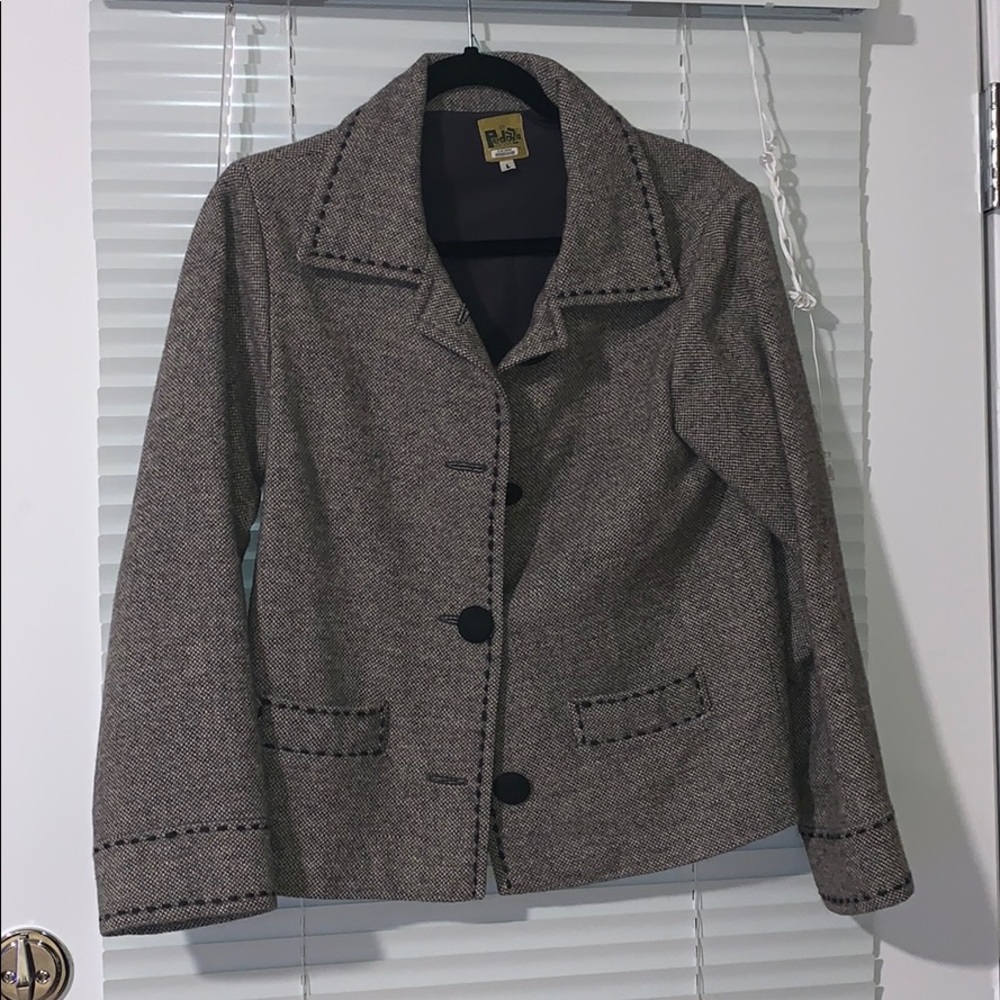 Artist Miki Suzuki made to order alpaca wool coat